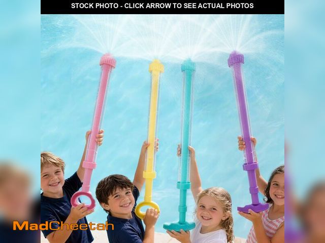 Lot 74-14265249 - BLmukce 8 Pack Firework Spray Water Gun, Creativity Squirt Water Blaster Guns for Kids Adults, Firew...