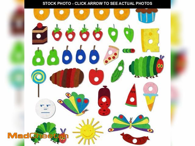 Lot 74-12969032 - Ai fsem Very Hungry Caterpillar Felt Board Story Sets Preschool Learning Activities Toddler Storytel...