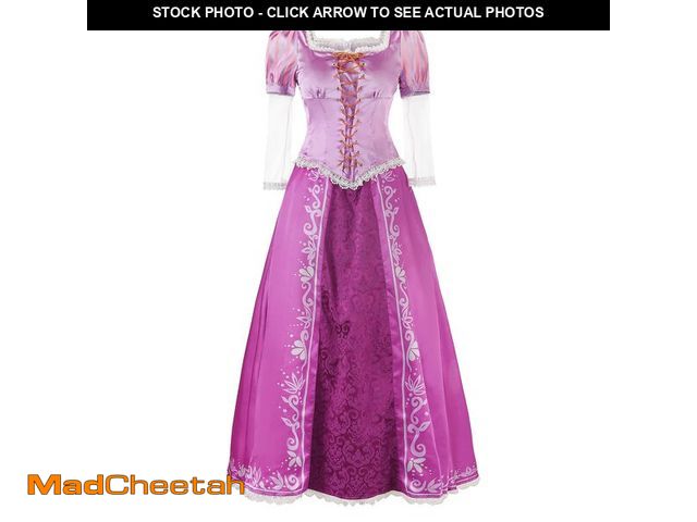 Lot 74-13951030 - JerrisApparel WomenÃ¢â¬â¢s Princess Costume Dress Halloween Cosplay Dress up (XL, Purple) - USED