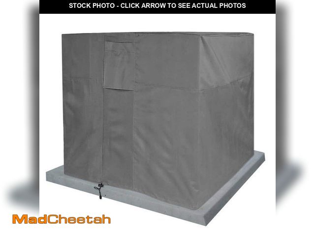 Lot 74-12746623 - KHOMO GEAR Grey Air Condition Heavy-Duty Weatherproof Protector Cover - UNUSED