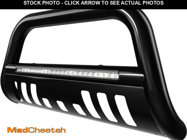Lot 74-12054378 - YITAMOTOR Bull Bar Compatible with 2005-2015 Toyota Tacoma w/LED Light, 3" Tubing Brush Guard Pickup...