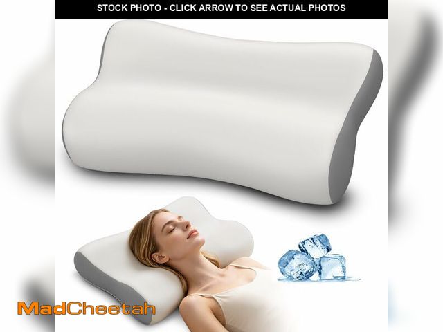 Lot 74-14271311 - Polovo Cervical Neck Pillow for Pain Relief - Ergonomic Side Sleeper Pillow for Deep Sleep, Contour ...