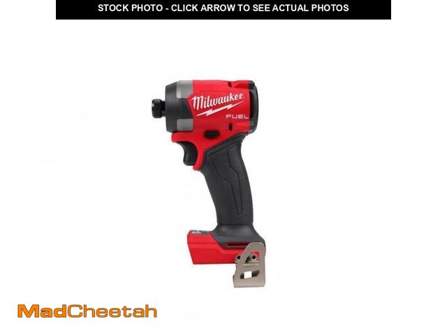 Lot 74-12377180 - Milwaukee M18 FUEL 18V Lithium-Ion Brushless Cordless 1/4 in. Hex Impact Driver (Tool-Only) - UNUSED