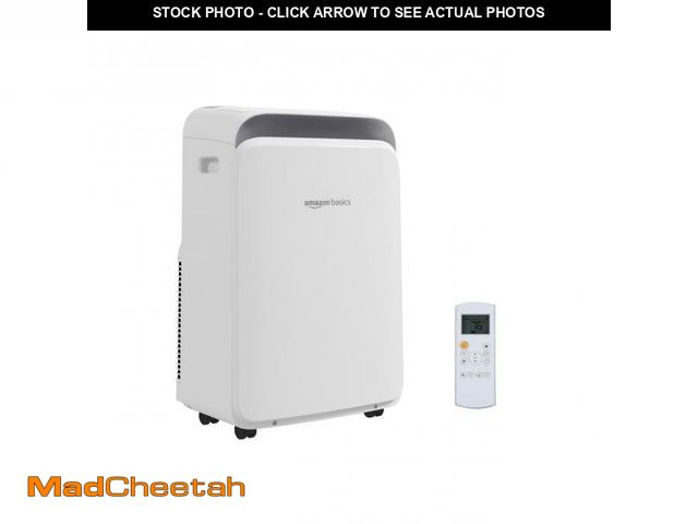 Lot 74-12262981 - Basics 3-In-1 Portable Air Conditioner, 12000 BTU (ASHRAE), Cools Up to 550 Sqf, Portable AC with Co...