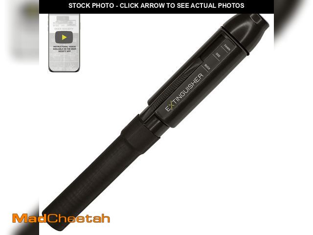 Lot 74-12861473 - Extinguisher Deer Call (Black) - Illusion Systems Deer Call - UNUSED