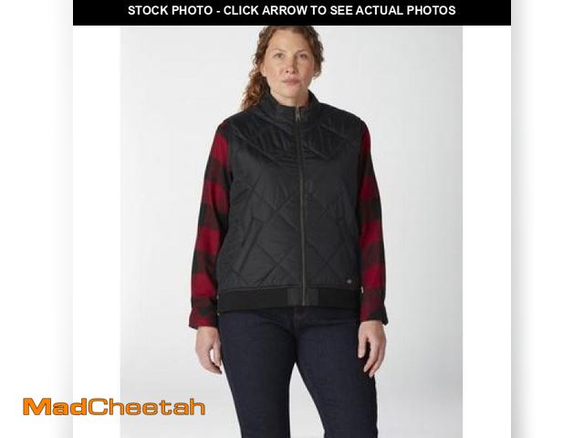 Lot 74-12414871 - WomenÃ¢â¬s Plus Quilted Vest  Black  2PS SIZE:2X - UNUSED