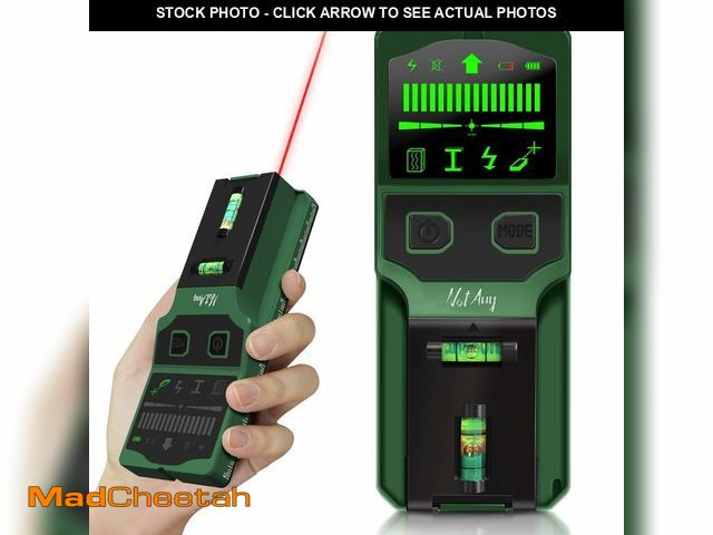 Lot 74-13572753 - NOTANY Stud Finder Wall Scanner - 7-in-1 Electronic Wall Stud Detector, Detects Wood, Metal, AC Powe...