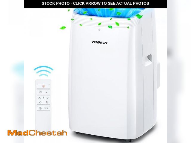 Lot 74-12240782 - VAGKRI Portable Air Conditioners 14000 BTU ASHRAE (10200 BTU DOE/SACC), 3-in-1 AC Unit with Fan &amp...