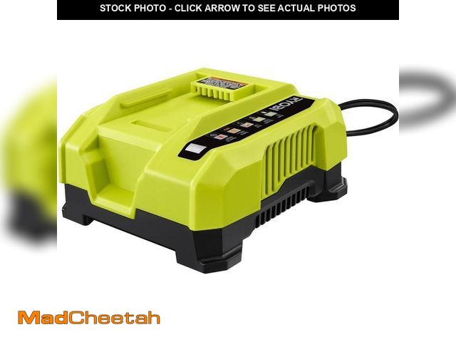 Lot 74-14595999 - RYOBI 40V Lithium-Ion Rapid Charger OP406A - UNUSED