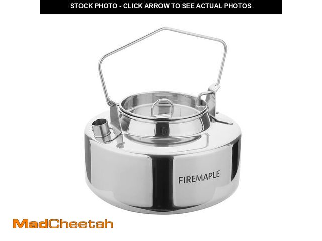 Lot 74-14208607 - Fire-Maple Antarcti 1.5L Kettle Series | Portable Durable Bushcraft Gear Open Fire Kettle | SUS304 S...