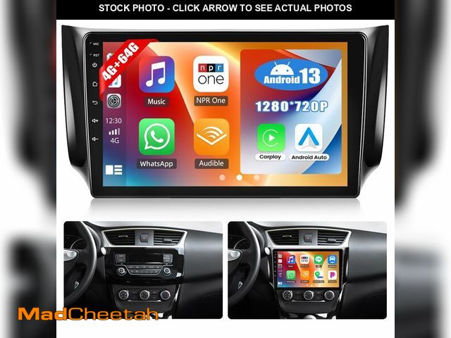 Lot 74-12708527 - 4 Core 4G+64G Car Stereo Radio for Nissan Sentra 2013-2017 Apple Carplay Android Auto 10.1" HD 1280 ...