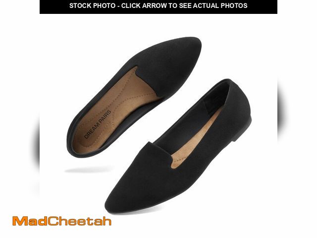 Lot 74-14208045 - DREAM PAIRS Women's Pointed Toe Slip-On Dressy Flat Shoes Comfortable Business Casual Dress Shoes fo...