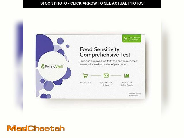 Lot 74-12840999 - Everlywell Food Sensitivity Comprehensive Test - Learn How Your Body Responds to 204 Different Foods...
