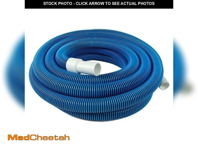 Lot 74-14306262 - HDX Spiral-Wound 35 ft. x 1 1/2 in. Diameter Swimming Pool Vacuum Hose for In-Ground and Above-Groun...