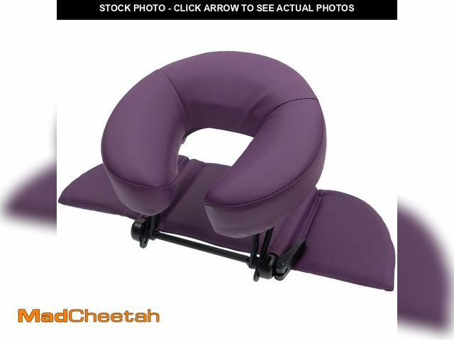 Lot 74-12979305 - VARIPOWDER Massage Table Headrest Face Cradle Cushion with Pad, Adjustable Standard Universal Massag...