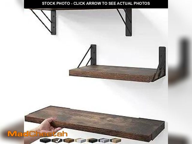 Lot 74-12124851 - BAYKA Wall Shelves for Bedroom Decor, Floating Wall Shelves for Living Room Kitchen Storage, Wall Mo...