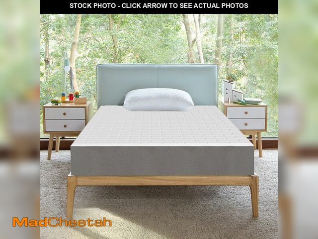 Lot 74-11202382 - Greaton, 7-Inch Medium Firm High Density Foam Mattress, Comfortable Mattress for Cooler Sleep, Zippe...