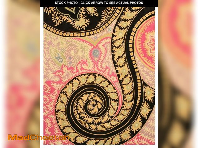 Lot 74-12104973 - EORC Area Rugs for Living Room &amp; Home DÃcor Ã¢â¬â Non-Slip Hand-Tufted Wool Paisley Oriental...