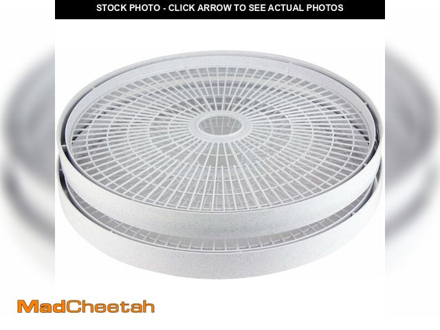 Lot 74-12366222 - Nesco WT-2SG Round Speckled Plastic 13 1/2" Add-A-Trays for Nesco 20 Series and 30 Series Food Dehyd...
