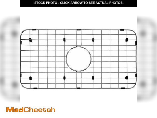 Lot 74-14067587 - Serene Valley Sink Bottom Grid 24-1/8" x 12-5/8", Centered Drain with Corner Radius 1-1/2", Sink Pro...