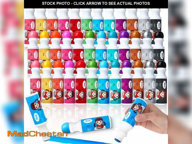 Lot 74-14147556 - Fullhawl 24 Pack Art Craft Dot Marker Large 60ml Bingo Daubers Bulk 12 Assorted Color Back to School...