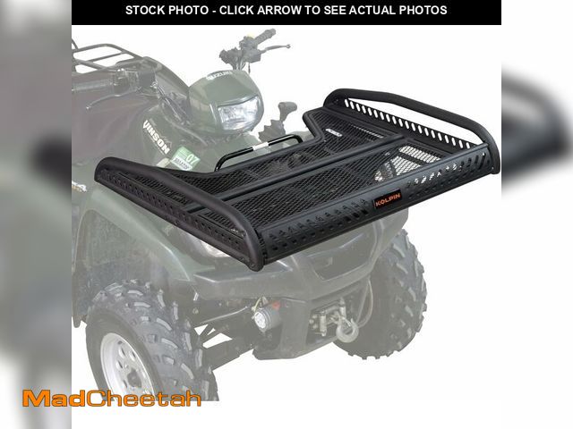 Lot 74-13040361 - Kolpin ATV Flat Rack - 53400, Black, One Size - UNUSED