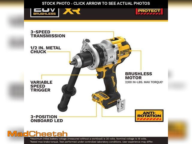 Lot 74-14372811 - DEWALT 20V MAX Lithium-Ion Cordless 2-Tool Combo Kit with (2) 4.0 Ah Batteries, Charger and Kit Bag ...
