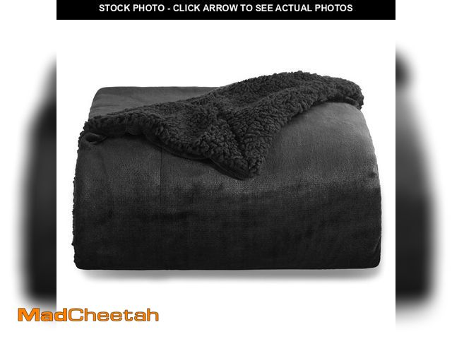 Lot 74-14206624 - Bedsure GentleSoft Sherpa Fleece Throw Blanket for Couch, Non-Heated, Thick and Warm Throw for Women...