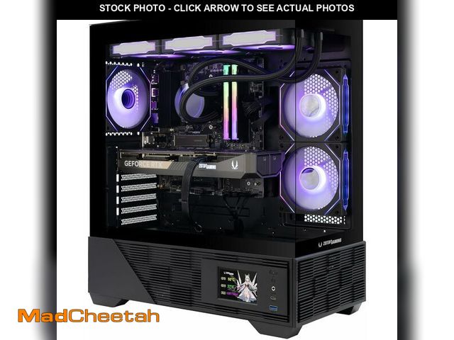 Lot 74-14361713 - (FOR PARTS ONLY, MISSING POWER CORD) ZOTAC MEK Gaming PC Desktop, NVIDIA GeForce RTX 5070 Ti 16GB GD...
