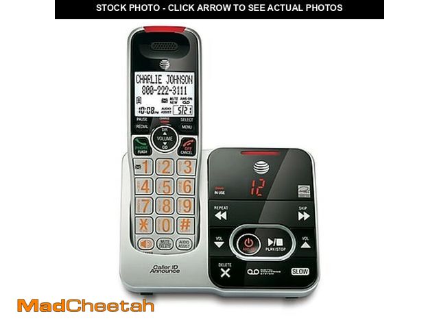 Lot 74-13712252 - AT&amp;T BL102-2 DECT 6.0 2-Handset Cordless Phone for Home with Answering Machine, Call Blocking, C...