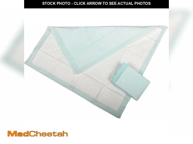Lot 74-13041527 - Medline Heavy Absorbency 23" x 36" Fluff and Polymer Disposable Underpads, 150 Per Case, Great for P...