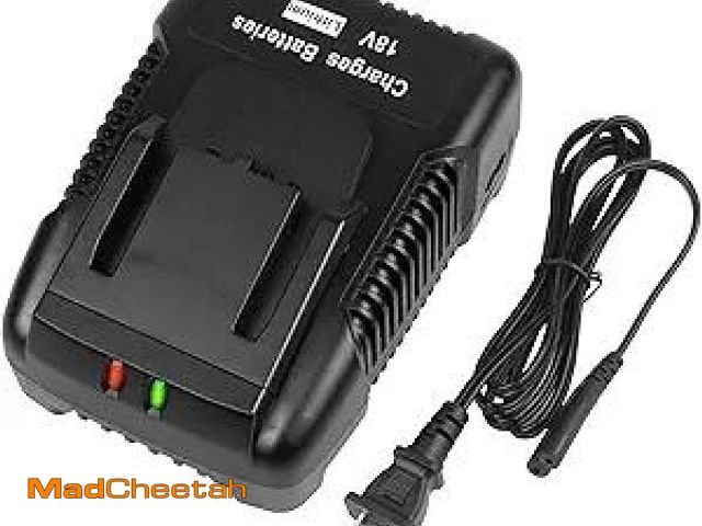 Lot 74-12126011 - 18V Lithium Ion Battery Charger Compatible with Ridgid R86092 R86091 R840087 R840083, R840085 R84008...