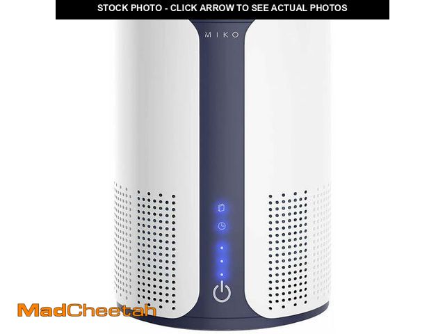 Lot 74-12677891 - Miko Ibuki Home Air Purifier with Multiple Speeds Timer True HEPA Filter, Wildfire Smoke, Allergens,...