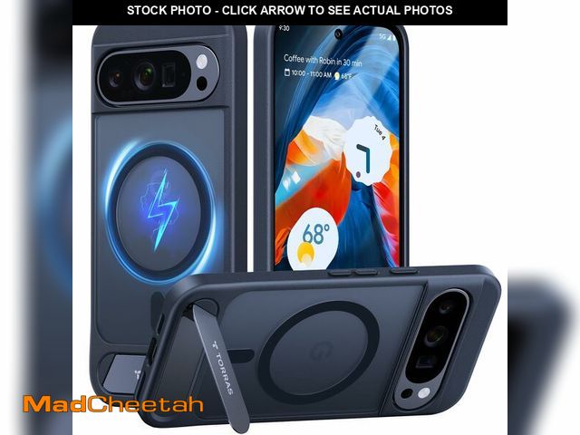 Lot 74-12718012 - TORRAS Magnetic &amp; Stand for Google Pixel 10 Pro XL Case, Fit for MagSafe &amp; Pixelsnap, Milita...