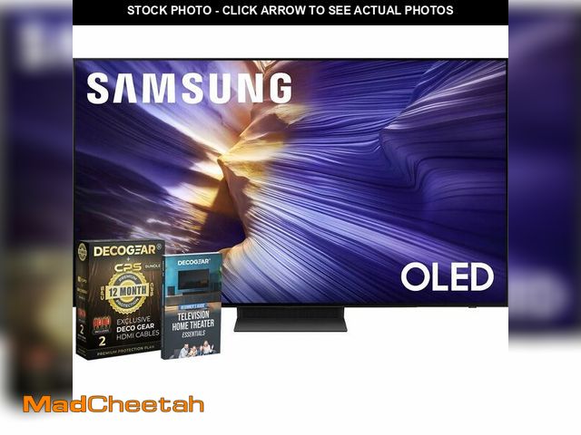 Lot 74-13117903 - Samsung 55 inch OLED 4K S90F Smart TV (2025) Vision AI, OLED HDR+, AI Motion Enhancer Pro Bundle wit...