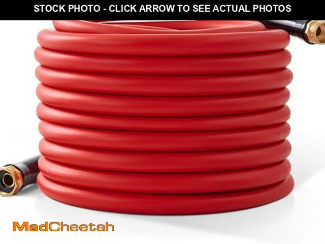 Lot 74-12530581 - Apex Industrial Duty All Rubber Hose (Hot or Cold Water), 5/8" x 50' - UNUSED