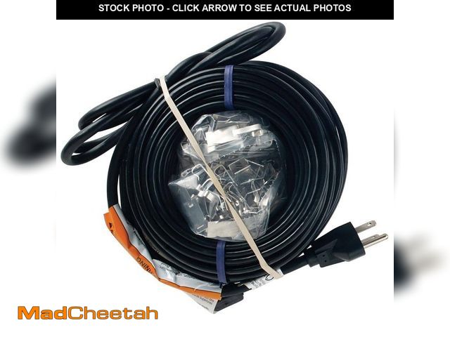 Lot 74-14326115 - Frost King 80 ft. Roof De-Icing Cable Kit - UNUSED