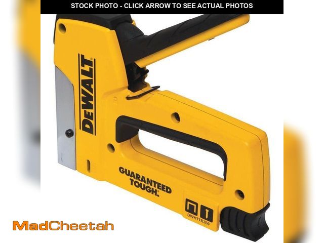 Lot 74-13779101 - DEWALT 18-Gauge Heavy-Duty Staple/Nail Gun - USED