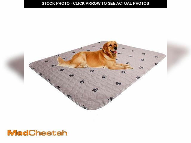 Lot 74-13574541 - SincoPet Washable Dog Pee Pads with Puppy Grooming Gloves,Puppy Pads,Reusable Pet Training Pads,Larg...