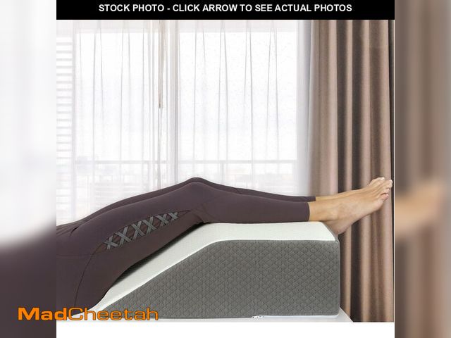 Lot 74-13655884 - Kolbs Leg Elevation Pillow for After Surgery | Flat Top Bed Wedge Bolster Pillow for Legs | Foot, Kn...