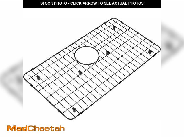 Lot 74-13698220 - MONSINTA Kitchen Sink Grid and Sink Protectors, Stainless Steel Sink Grids for Bottom of Kitchen Sin...