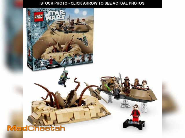 Lot 74-12702843 - LEGO Star Wars: Return of The Jedi Desert Skiff &amp; Sarlacc Pit, Vehicle Building Set with 25th An...