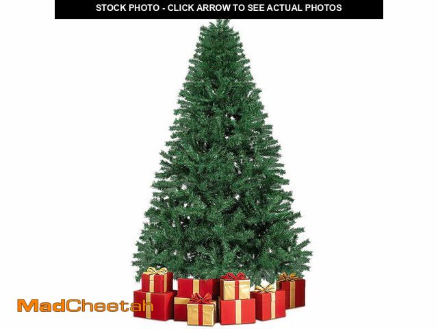 Lot 74-12833564 - Laintene Artificial Christmas Tree, 6ft unlit Christmas Tree W/ 800 Branch Tips, Premium Spruce Gree...
