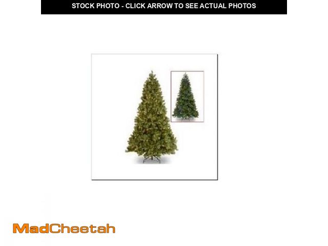 Lot 74-12140752 - National Tree 9ft. Pre-lit Feel Real(R) Douglass Fir Tree - UNUSED