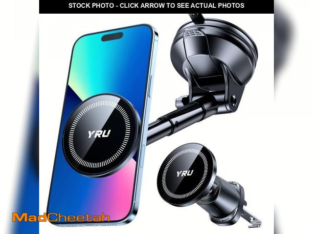 Lot 74-12444798 - YRU [2025 Upgraded] Magnetic Phone Holder for CarÃ£â¬ÂPatented &amp; Super MagnetÃ£â¬â for MagS...