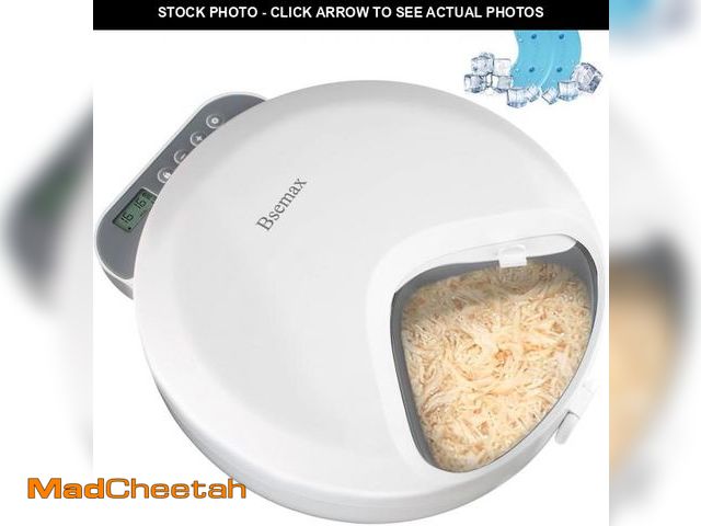 Lot 74-12323623 - *SEE DETAILS* Automatic Wet Food Cat Feeder, Auto Refrigerated Wet Foods Feeder for Cats Dogs 4 Meal...