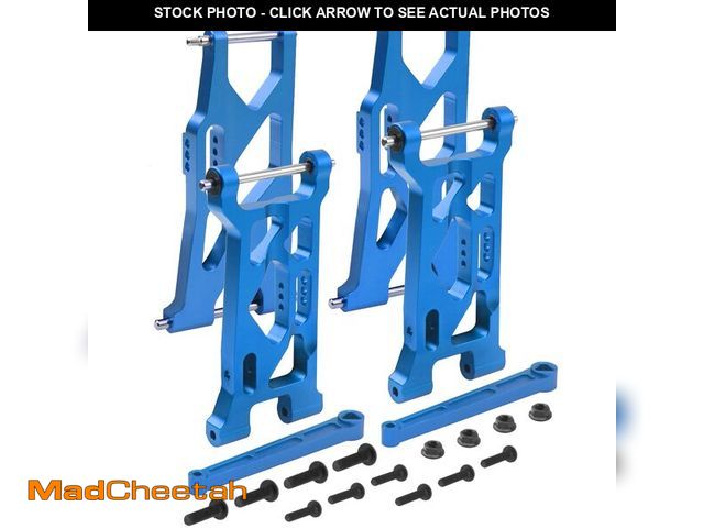 Lot 74-13574415 - ShareGoo Metal Front &amp; Rear Suspension Arms A-Arms Set Compatible with 1/10 Losi Tenacity TT Pro...