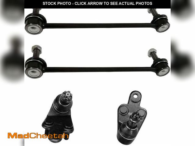 Lot 74-12668299 - HHCM 4pc Front Sway Bar End Links and Lower Ball Joint Kit K500043 K500044 K750123 for Toyota Avalon...