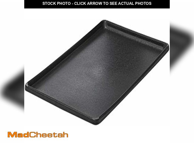 Lot 74-13733878 - MidWest Homes for Pets Replacement Pan for 54' Long MidWest Dog Crate (SL54DD), Black - USED