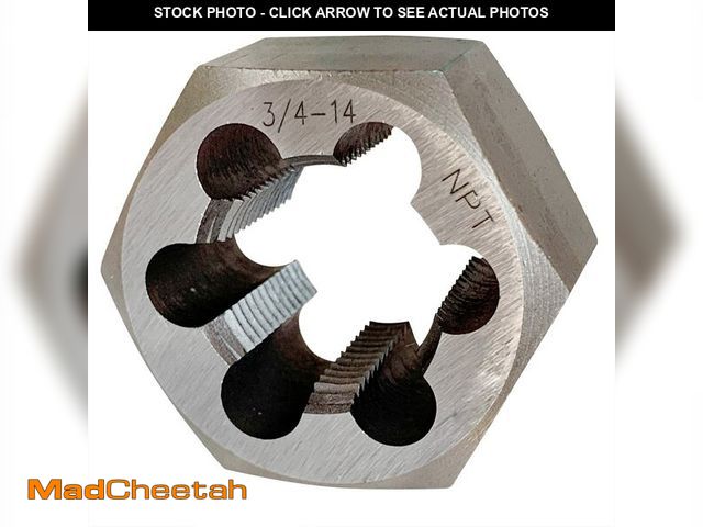 Lot 74-13546606 - NPT Pipe Hex Die Cartbon Steel 3/4"-14 - UNUSED